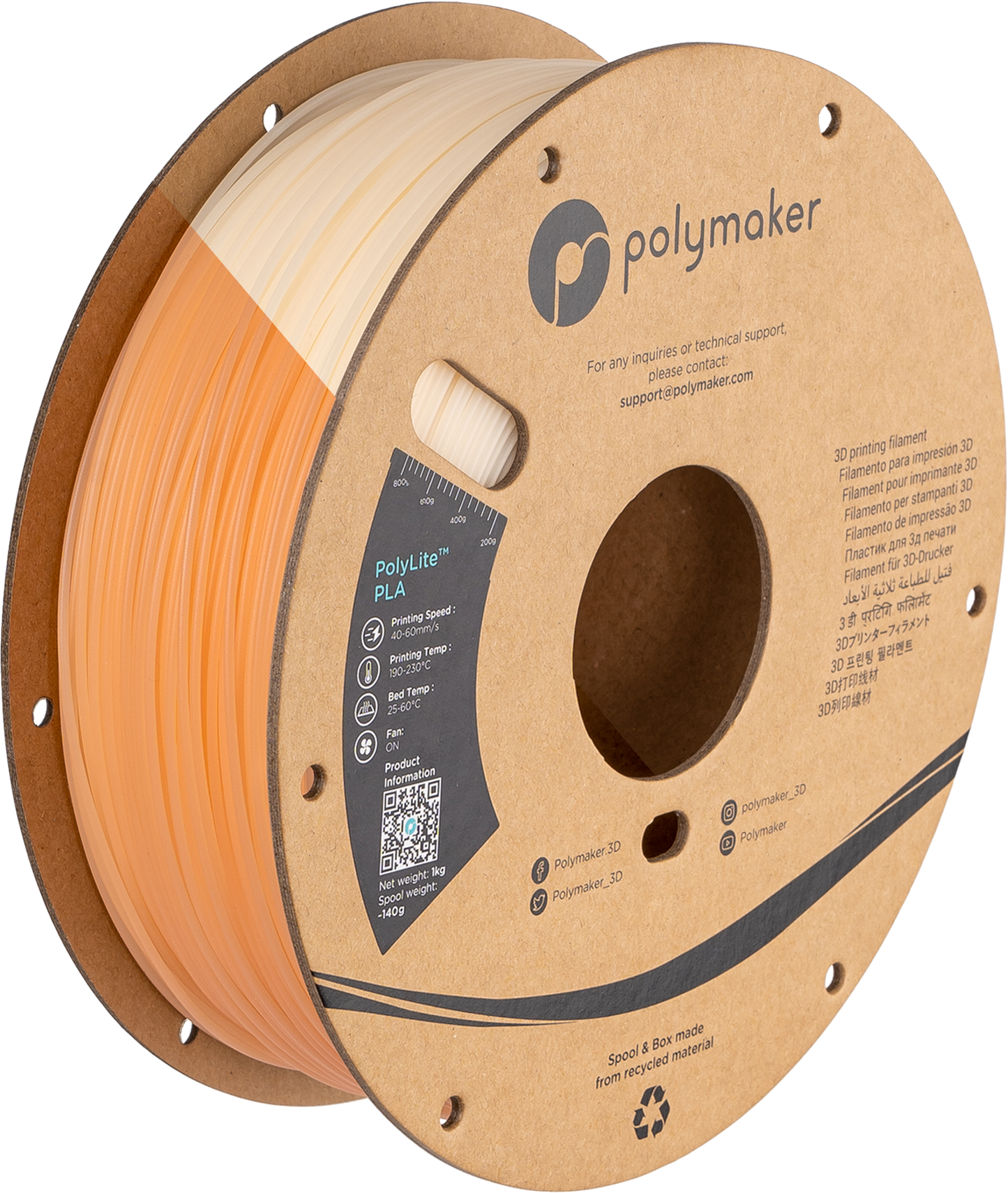 PolyLite™ PLA UV Color Changing