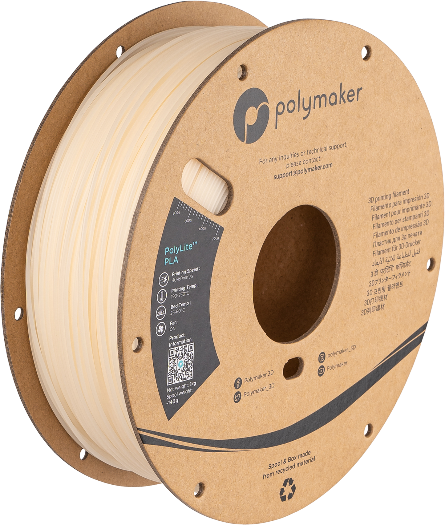 PolyLite™ PLA UV Color Changing